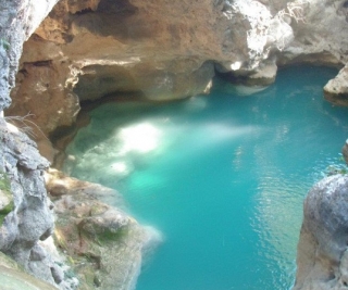 Pozas en Chipitin